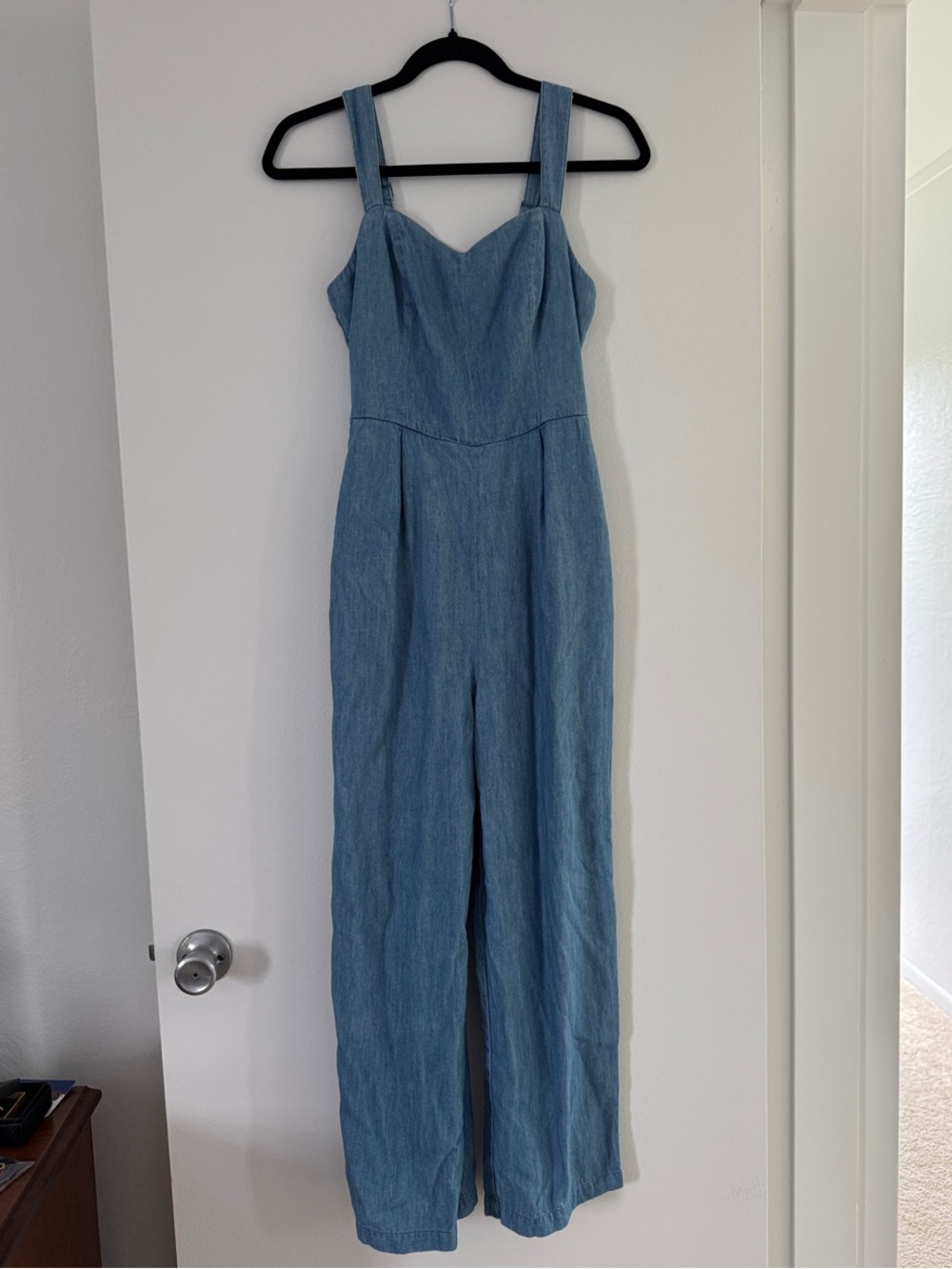 Old Navy Light Blue Denim Jumpsuit